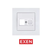 Exen Karell Beyaz Data Priz Jaksız thumbnail 1