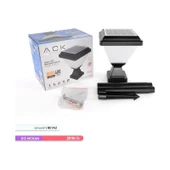 Ack Solar LED Bahçe Armatürü 6500K Beyaz Işık Set Üstü ve Kazıklı Güneş Enerjili Bahçe Aydınlatması Şeffaf thumbnail 4