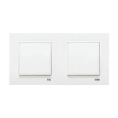 Viko Karre Beyaz Ikili Set Anahtar ve Anahtar thumbnail 1