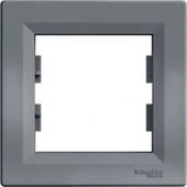 Schneider EPH5800162 Asfora Çelik Tekli Çerçeve thumbnail 1