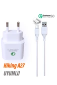 EXENAR Hiking A27 Uyumlu Şarj Aleti ve Kablosu thumbnail 1