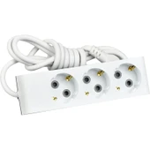 Günsan Elektrik Üçlü Çocuk Korumalı Topraklı Grup Priz 2 Metre thumbnail 1