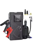 EXENAR 12.000mAh Araç Akü Şarj Takviyeli Işıklı Hava Kompresörü Akü Takviye Cihazı 4'ü 1 Arada Powerbank, thumbnail 5