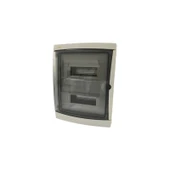 Uzm Light Adal Otomat Kutusu S/ü 26 Lı Halojen Free Şeffaf Kapak Nemli Yer Dağıtım Tipi IP65 thumbnail 1