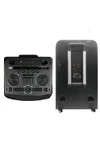 EXENAR 12"+1 Tweeter/Equalizer Profosyonel Bluetooth Hoparlör 60000WATTS Speaker Çift Mikrofonlu Derin Bass thumbnail 6