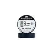 3M Temflex Pvc Elektriksel İzolasyon Bandı (10 Adet) Siyah - 1