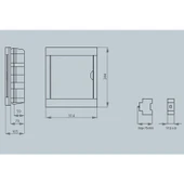 Viko Sıvaaltı Sigorta Kutusu 24'lü thumbnail 2