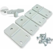 Akiş Akab-250150 Opak Kapaklı Abs Plastik Elektrik Panosu (25X35X15 Cm) - 4