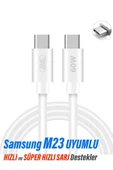 EXENAR Samsung M23 UYUMLU 5G Şarj Kablosu 25W Hızlı Type-C Kablo thumbnail 1