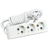 Günsan Elektrik Üçlü Çocuk Korumalı Topraklı Grup Priz 3 Metre thumbnail 1