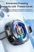 EXENAR Oyuncu Telefon Hava Soğutma Fanı 3 Kademe Radyatör Fan Telefon Soğutucu Tak Çalıştır Magsafe thumbnail 3