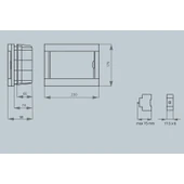 Viko Sıvaaltı Sigorta Kutusu 8'li thumbnail 2