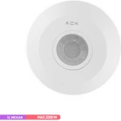 Ack 360 Derece Tavan Tipi Lüks Hareket Sensörü - 1