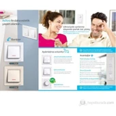 Schneider Asfora Anahtar Beyaz Çerçeveli thumbnail 2