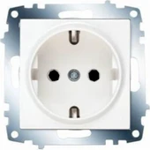 Viko Karre Topraklı Priz 90967008 Çerçeve Hariç thumbnail 1