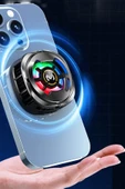 EXENAR Oyuncu Telefon Hava Soğutma Fanı 3 Kademe Radyatör Fan Telefon Soğutucu Tak Çalıştır Magsafe thumbnail 4