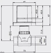 ECA Ar-Yak Ankastre Ara Kesme Valfi Asma Klozet İçin Krom, 102111531 - 2