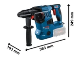 Bosch GBH 18V-28 C 2x4.0Ah Çift Akülü Kırıcı Delici - 2