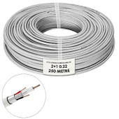 Mxcam Cctv Güvenlik Kamera Kablosu 2+1 0.22 250mt - 1