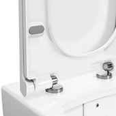 Vitra Metropole Slim Klozet Kapağı, Yavaş Kapanır, Kolay Sökülebilir, 132-003R009 - 2