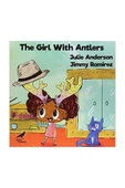 The Girl with Antlers - İngilizce Resimli Çocuk Kitabı - 1