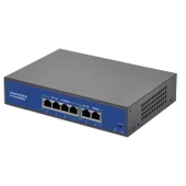 Poe Switch 4 Port + 2 Uplink Megabit - 1