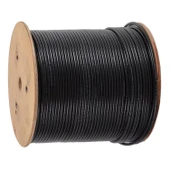 Mxcam Cat6 Kablo Dış Mekan Bakır 23awg 0.56mm 500 Metre Siyah - 2