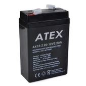 Atex Kuru Akü 12v 2.2ah (7x10x4.5cm) - 1