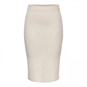 Only 15233600 Kadın Etek - Ekru thumbnail 2