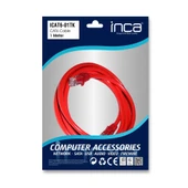 Inca Icat6-01tk 1mt 24awg Cat6 Utp Patch Kablo Kırmızı - 1