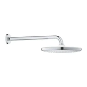 Grohe Tempesta 250 Yuvarlak Tepe Duşu Tek Akışlı, 25 cm (Duvardan Dirsek Dahil) Krom, 26668000 - 1