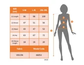 Kadın Leopar Detay üç Parça Viskon Elbise thumbnail 7