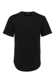 Only&sons 22002973 0 Yaka Erkek Tshirt - Siyah - 6