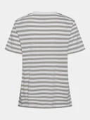 Only Pieces 17140802 0 Yaka Kadin Body - Kahverengi Ciz thumbnail 6