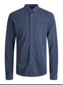 Jack&jones 12212345 Erkek Gomlek - Lacivert - 5