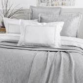 Schafer Home Pavia Şönil Yatak Örtüsü Nevresim Seti 7 Parça-Gri - 3