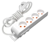 Mutlusan 4lü Topraklı Grup Priz Çocuk Korumalı 2 Metre - 1