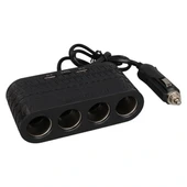 Olesson 1654 12-24v Çift Usb - Type-c 120w 80cm Kablolu 4'lü Araç Çakmak Çoklayıcı - 2