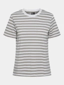 Only Pieces 17140802 0 Yaka Kadin Body - Kahverengi Ciz thumbnail 5