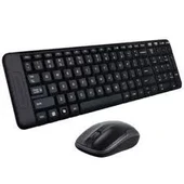 Logıtech Mk220 Q Tr Kablosuz Klavye Mouse Set Siyah 920-003163 - 1