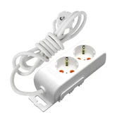 Mutlusan 2li Topraklı Grup Priz Çocuk Korumalı 2 Metre - 1