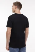Lumberjack Ct102 0 Yaka Erkek Tshirt - Siyah - 3