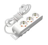 Mutlusan 3lü Topraklı Grup Priz Çocuk Korumalı 5 Metre - 1