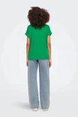 Only 15106662 Genis Yaka Kol Katlamali Kadın Body - Cimen Yesil - 5