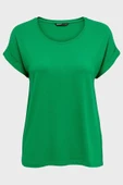 Only 15106662 Genis Yaka Kol Katlamali Kadın Body - Cimen Yesil - 4