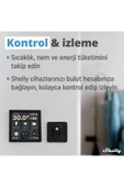 Shelly Wall Display & BLU H&T Siyah Merkezi Kontrol Panel Seti - 2