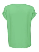 Only 15106662 Genis Yaka Kol Katlamali Kadin Body - Fosforlu Yesil thumbnail 7