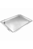 ÖZBİR Çelik Servis / Kasap Tepsisi 37 x 52 430 Kalite Çelik 1 Adet - 1