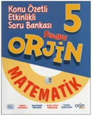 Orjin 5. Sınıf Matematik Konu Özetli Etkinlikli Soru Bankası - 1