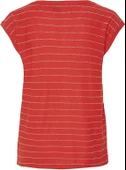 Only Pieces 17078572 Genis Yaka Kolsuz Kadin Body - Kirmizi - 2